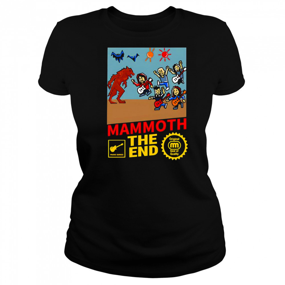 Mammoth the end 8-bit shirt Women's T-shirt