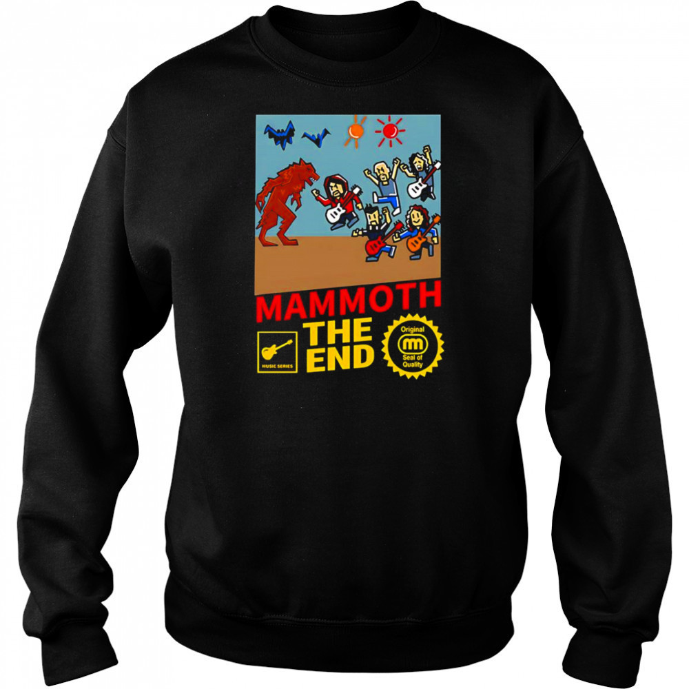 Mammoth the end 8-bit shirt Hoodie