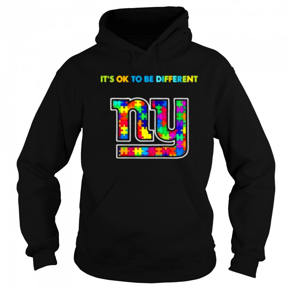 New York Giants x Autism awareness it’s ok to be different Shirt Sweatshirt