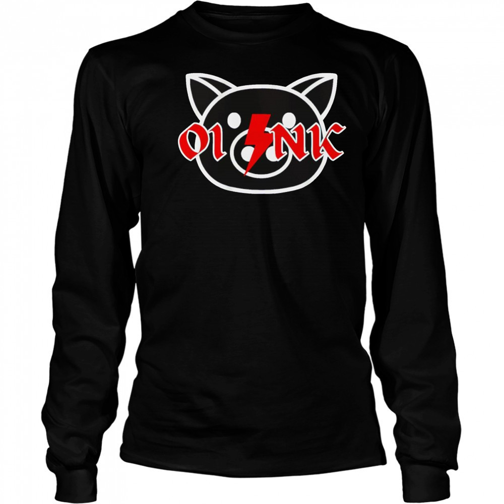 Oink Garrett Stubbs Pig shirt Long Sleeved