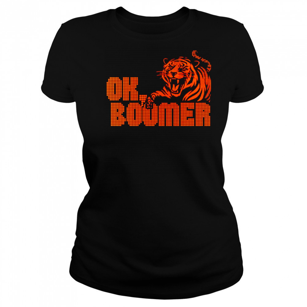OK boomer Cincinnati tiger shirt Women's T-shirt