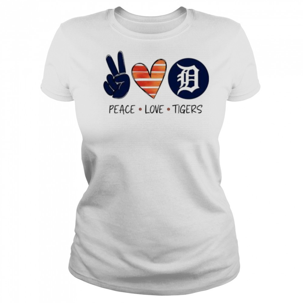 Peace Love Tigers shirt Women's T-shirt