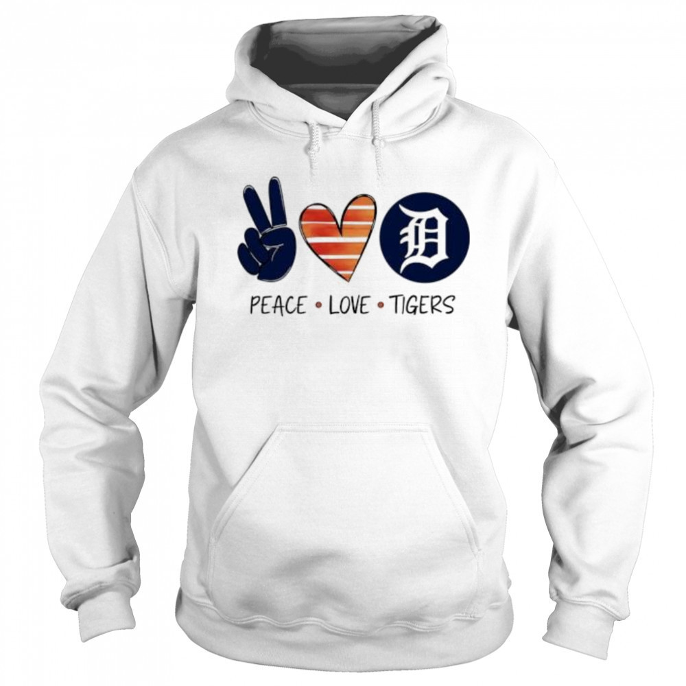 Peace Love Tigers shirt Sweatshirt
