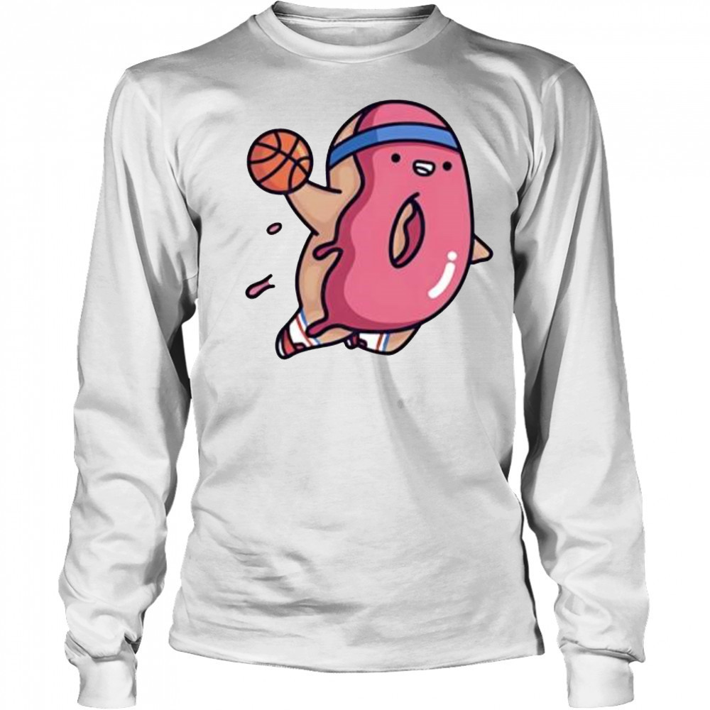 Pink Dunkin Donut Baseball shirt Long Sleeved