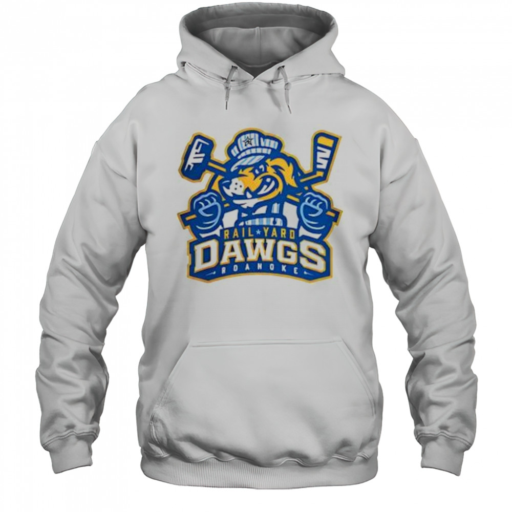 Roanoke Rail Yard Dawgs New Logo 2025 shirt Hoodie