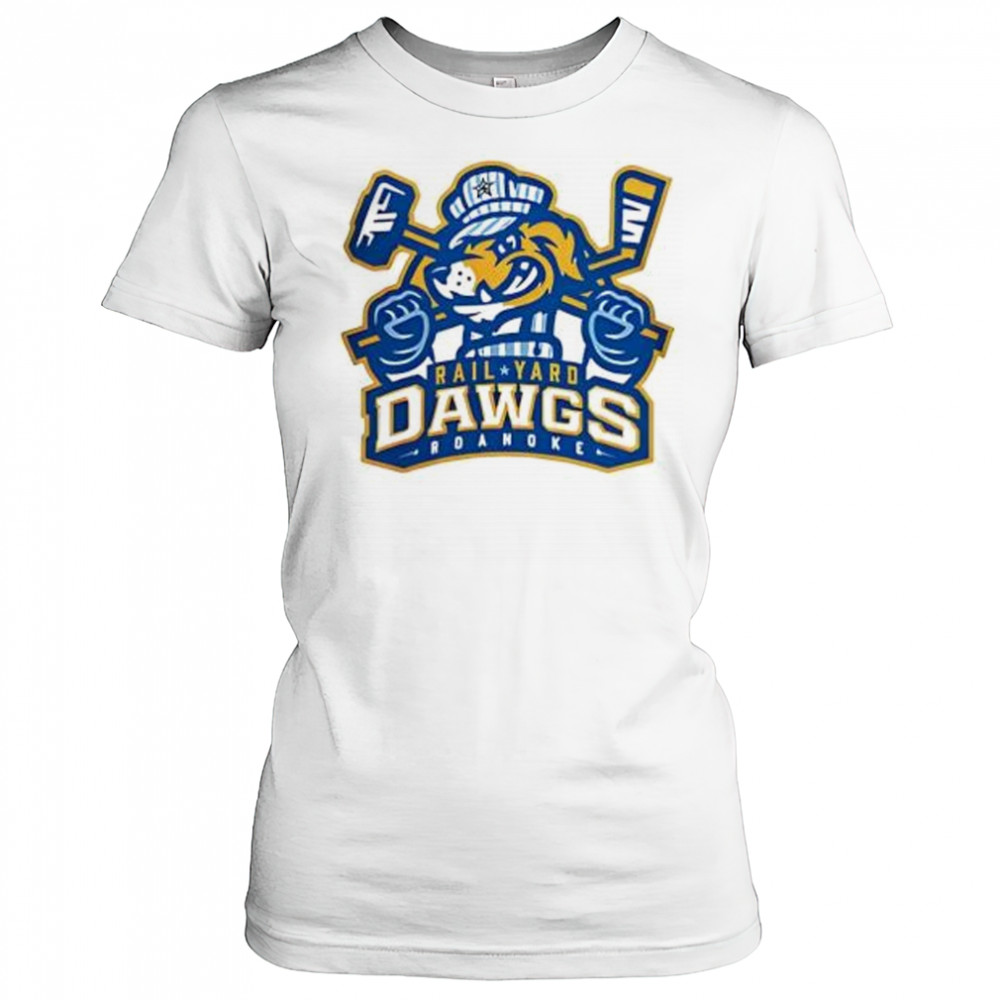 Roanoke Rail Yard Dawgs New Logo 2025 shirt Women's T-shirt