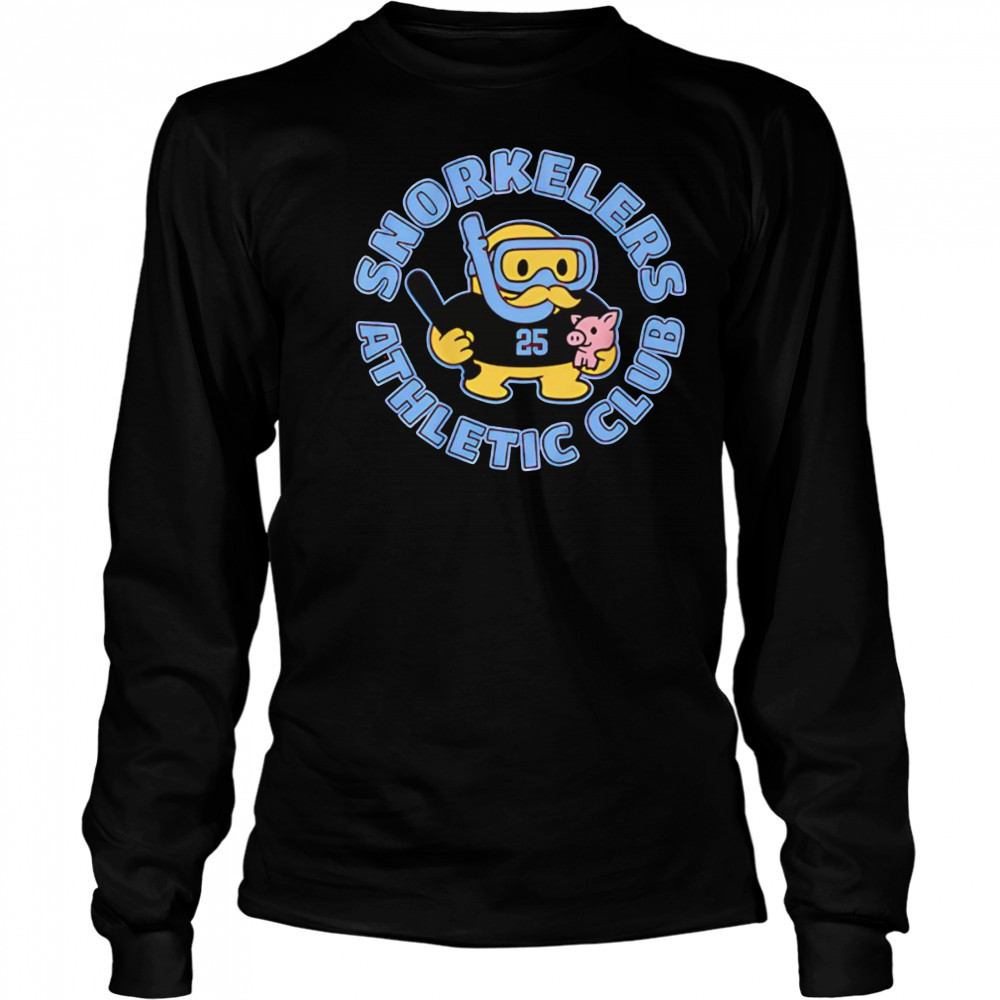 Snorkelers Athletic Club Garrett Stubbs shirt Long Sleeved