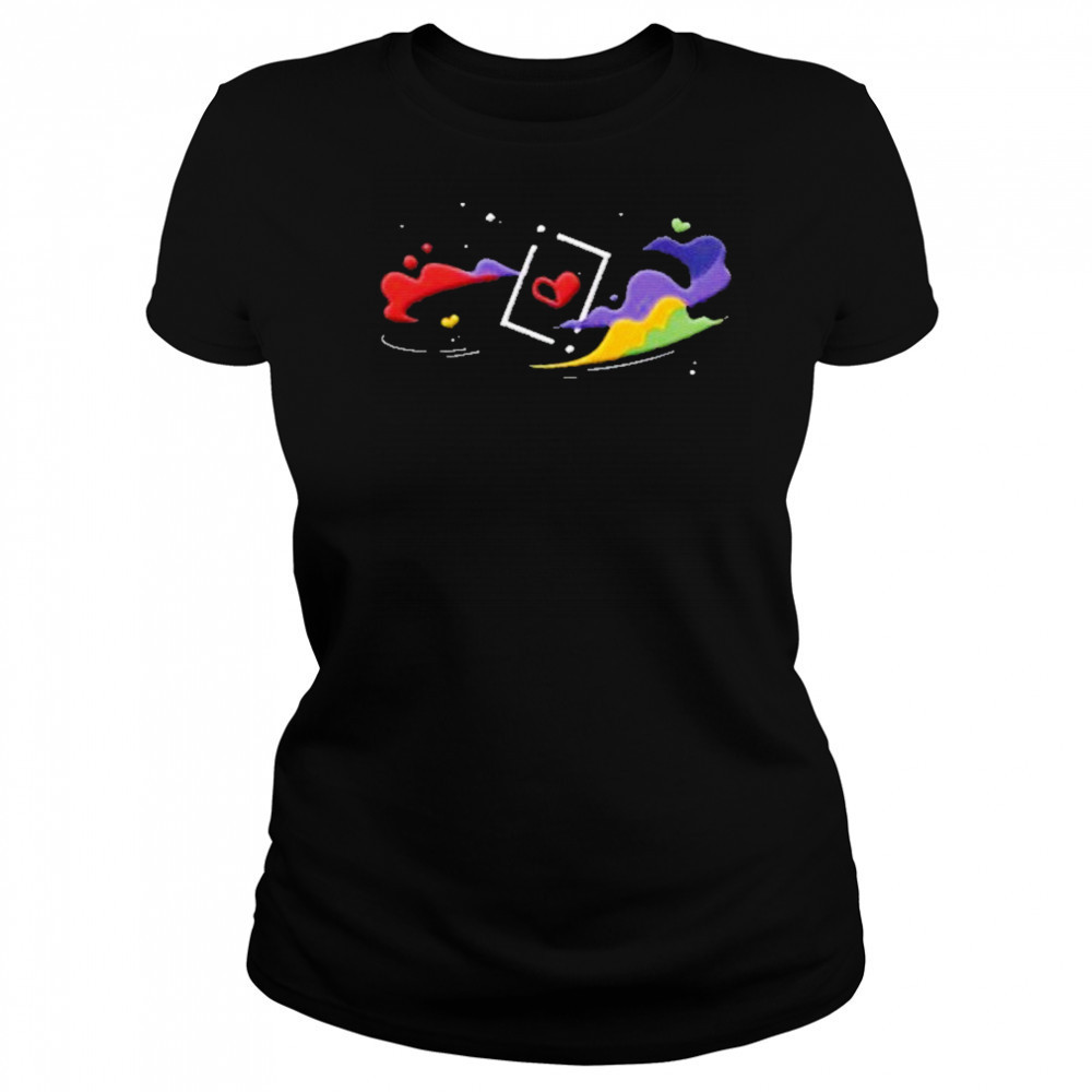 Space and Hearts T-Shirt Women's T-shirt