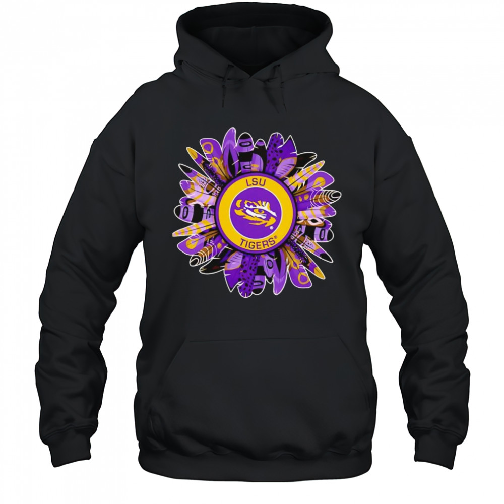 Spirit sunflowers LSU Tigers shirt Hoodie