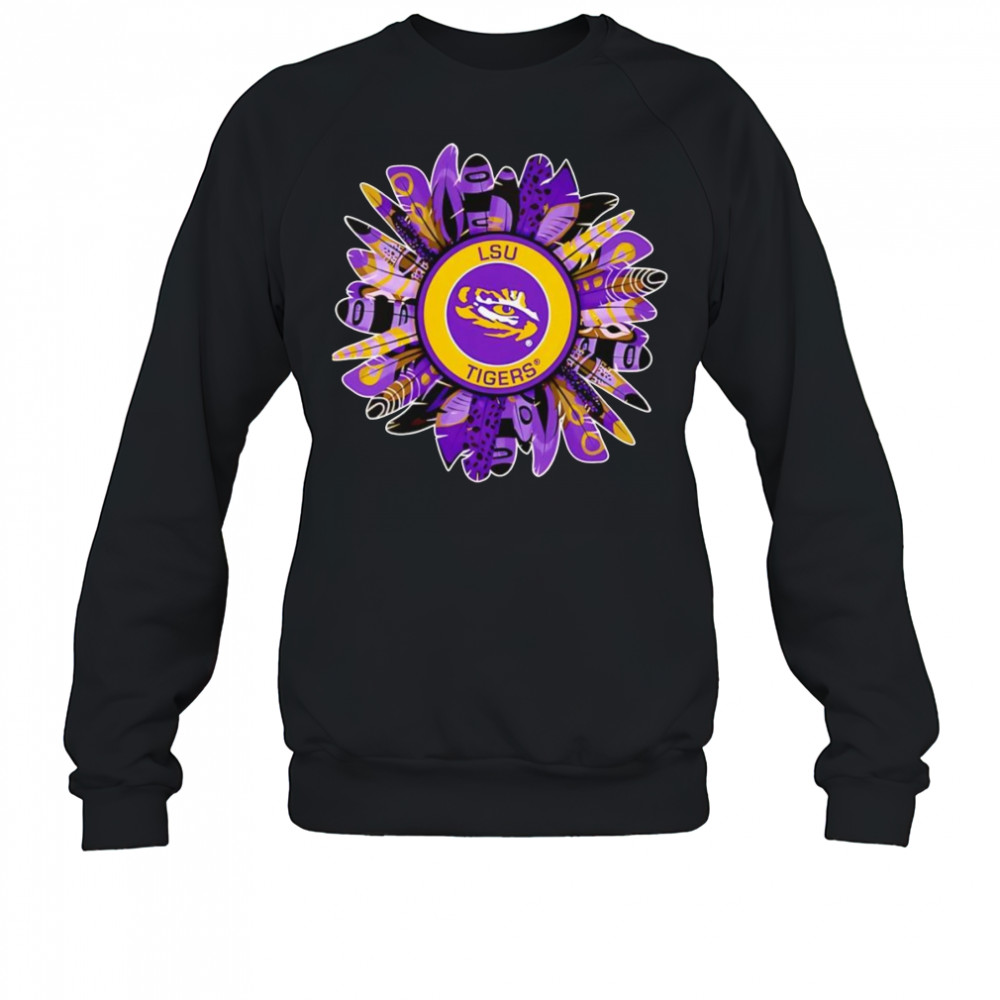 Spirit sunflowers LSU Tigers shirt Sweatshirt