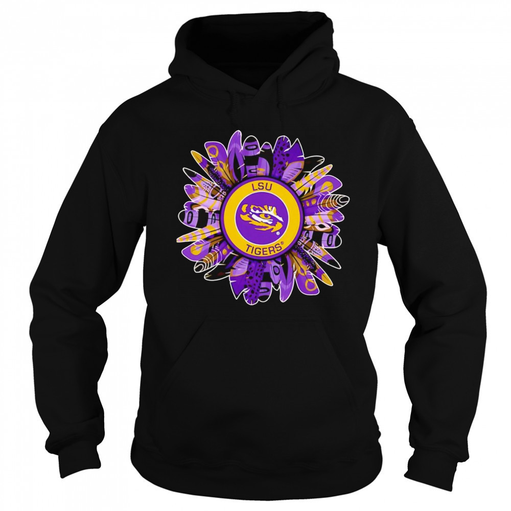 Spirit sunflowers LSU Tigers shirt Sweatshirt