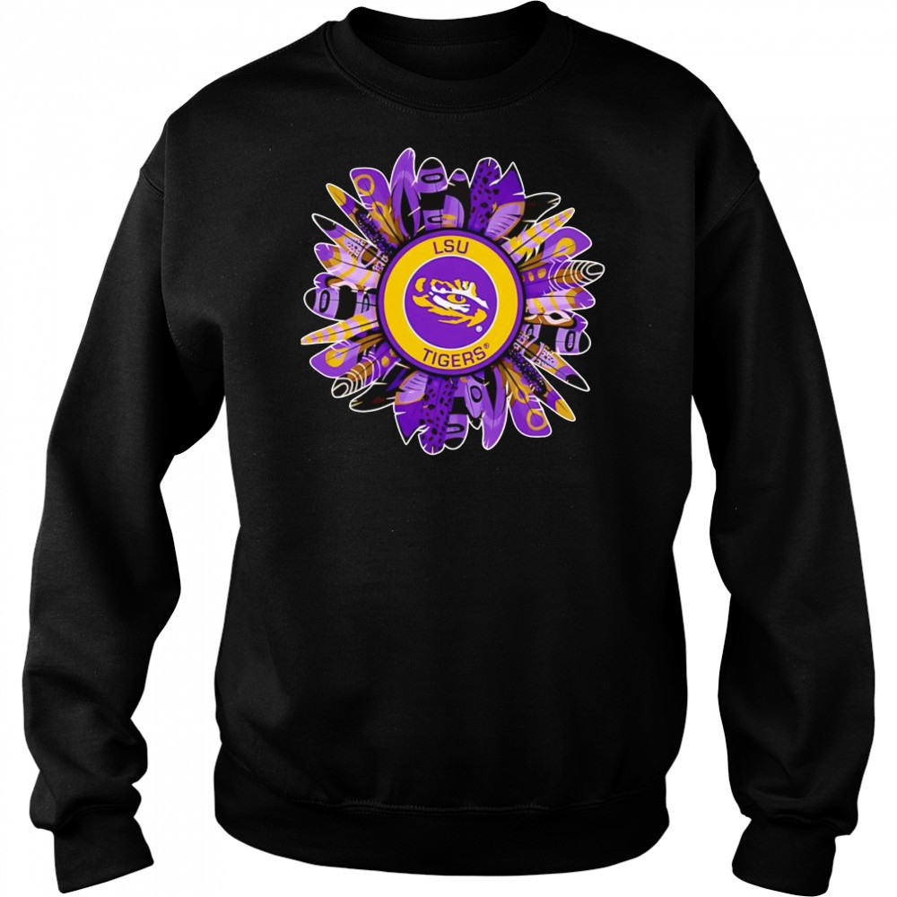 Spirit sunflowers LSU Tigers shirt Hoodie