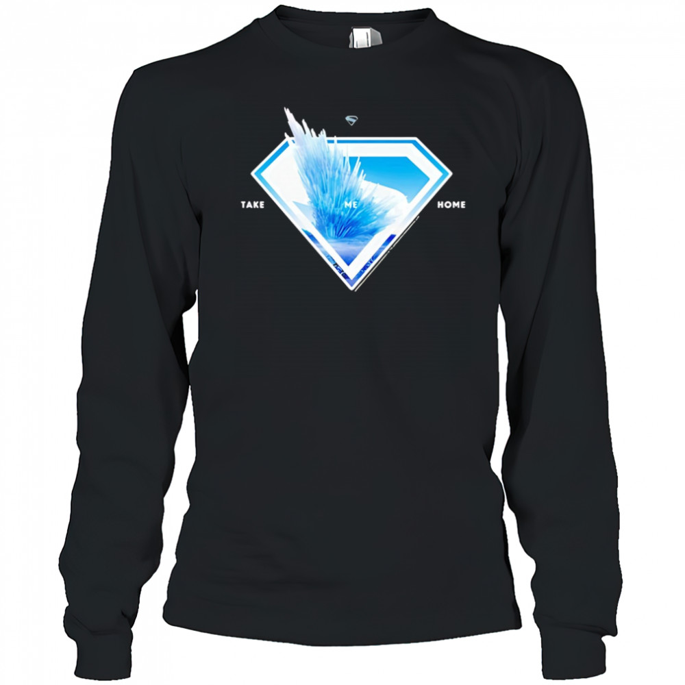 Superman logo svalbard take me home 2025 shirt Long Sleeved