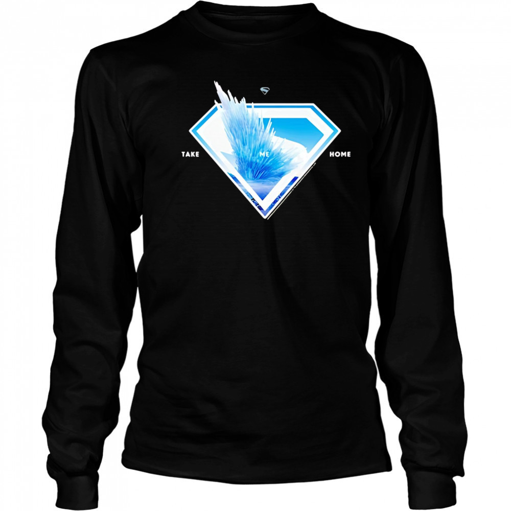Superman logo svalbard take me home 2025 shirt Long Sleeved