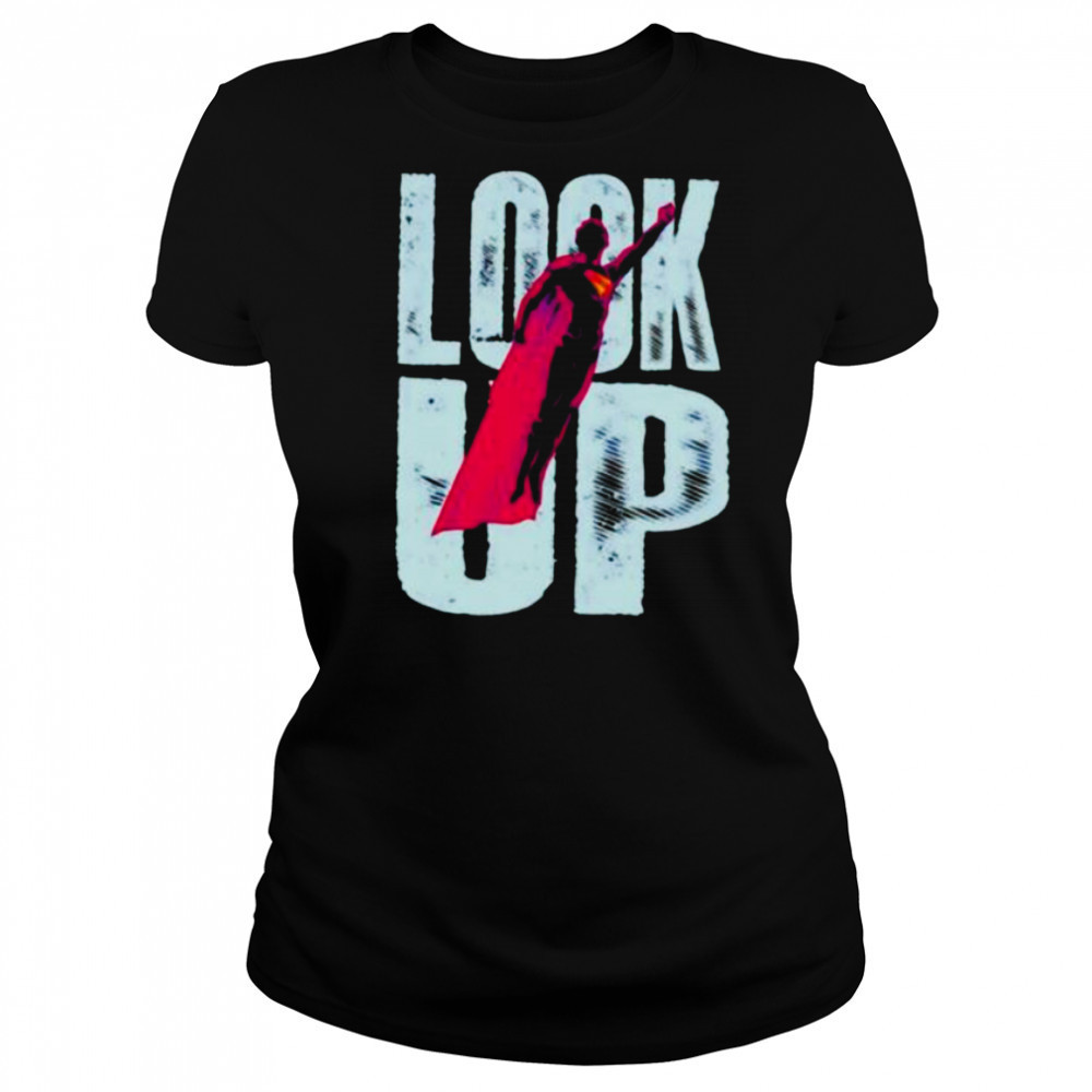 Superman look up shirt Women's T-shirt