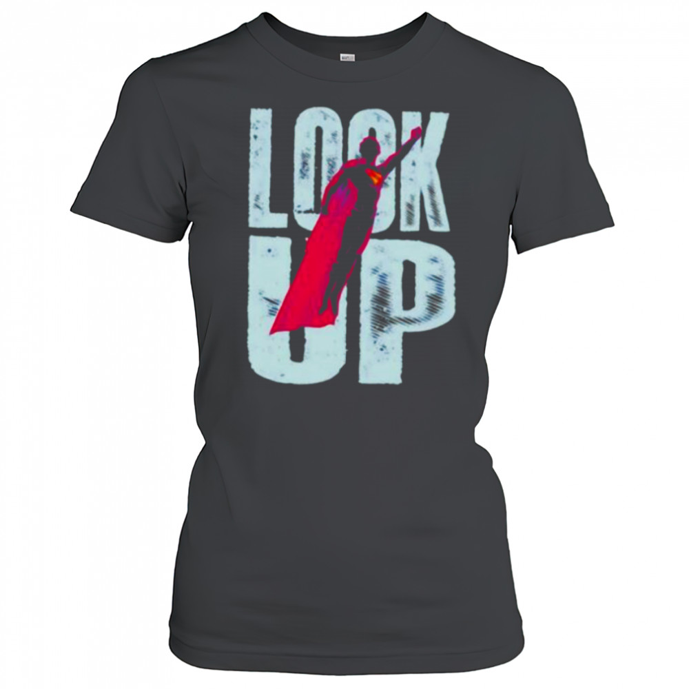Superman look up shirt Women's T-shirt