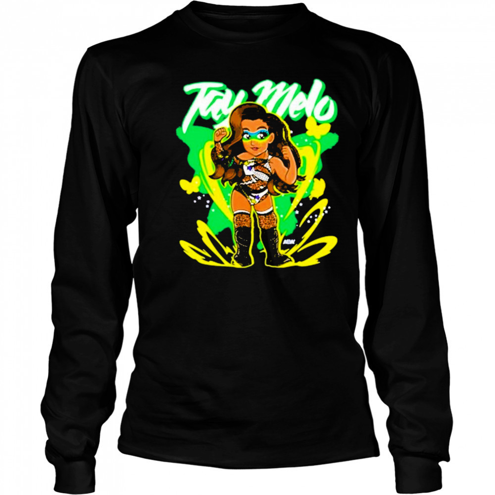Tay Melo FIGHT! Kids T-Shirt Long Sleeved