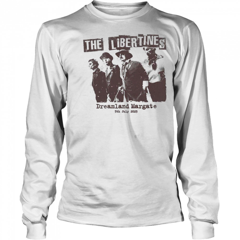 The Libertines Margate Event T-Shirt Long Sleeved