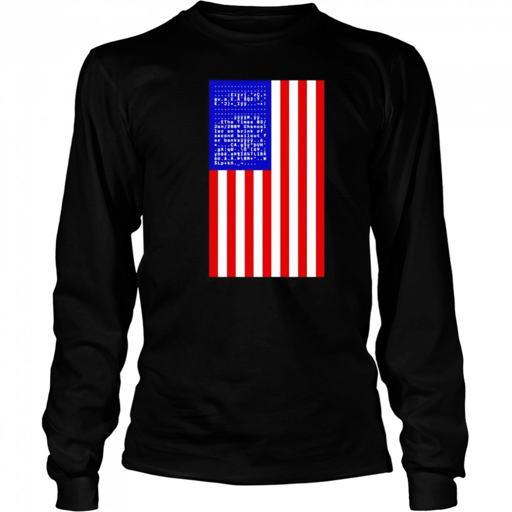 United States Of Bitcoin shirt Long Sleeved