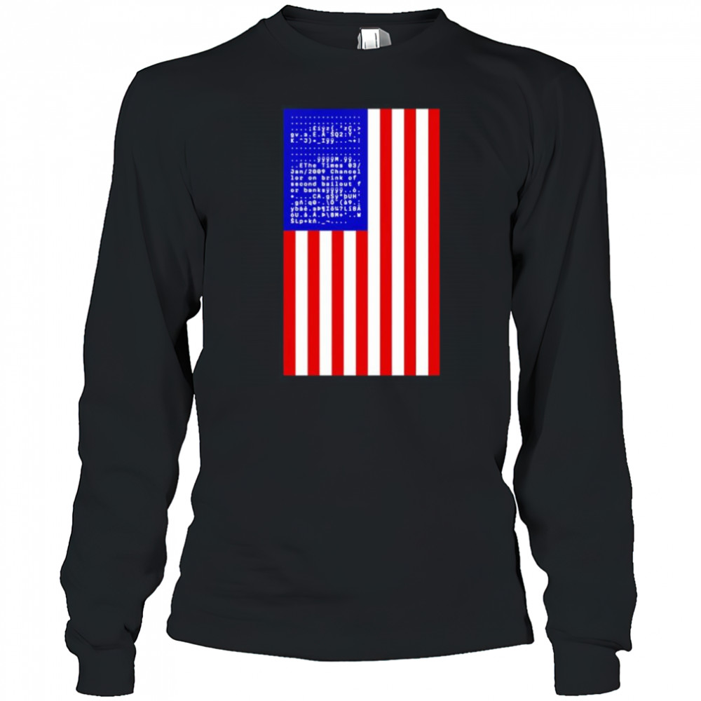 United States Of Bitcoin shirt Long Sleeved