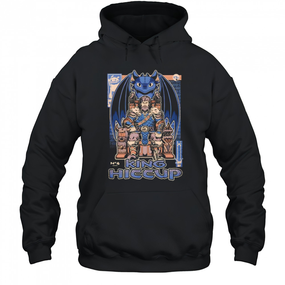 Viking Dragon King Hiccup Toothless shirt Hoodie