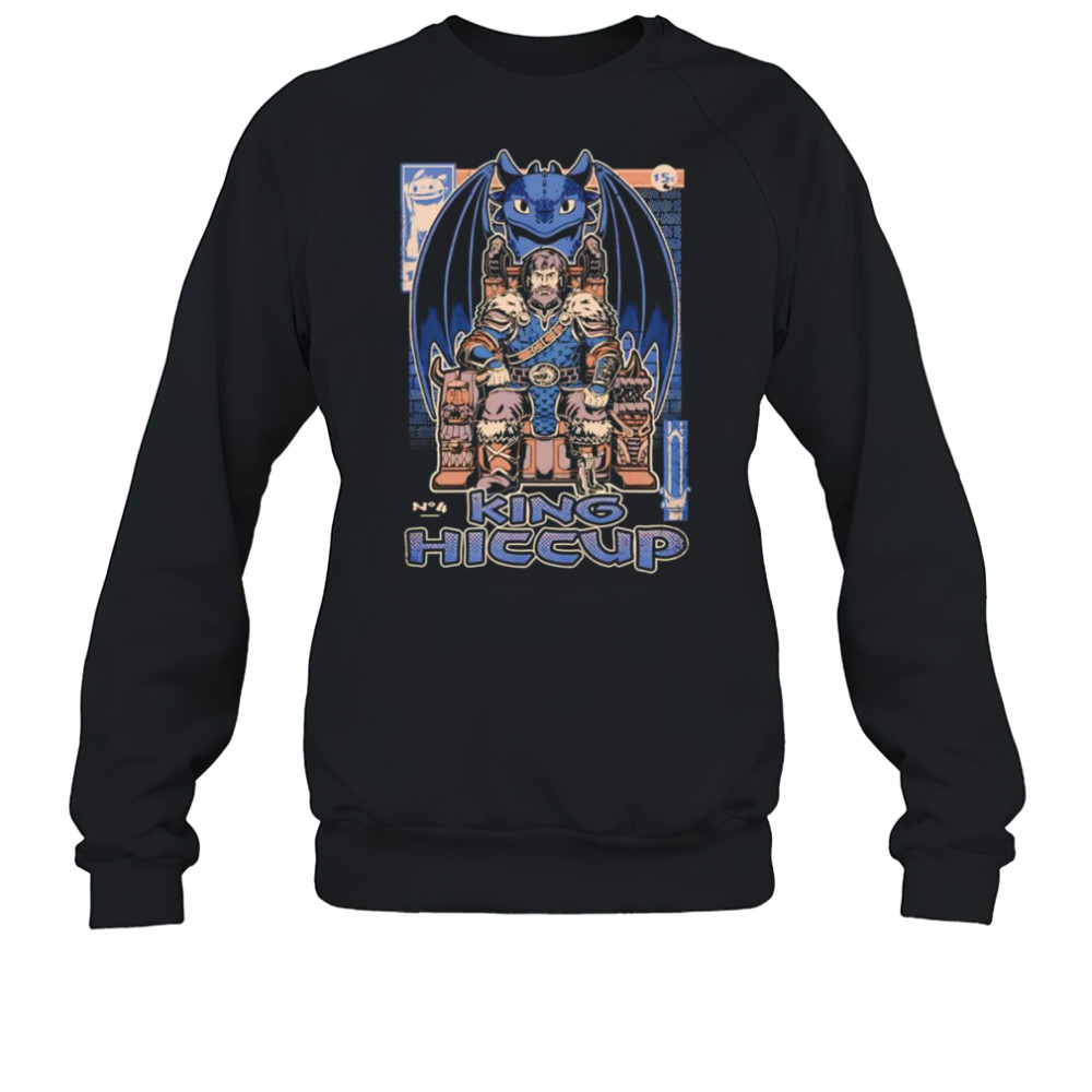 Viking Dragon King Hiccup Toothless shirt Sweatshirt