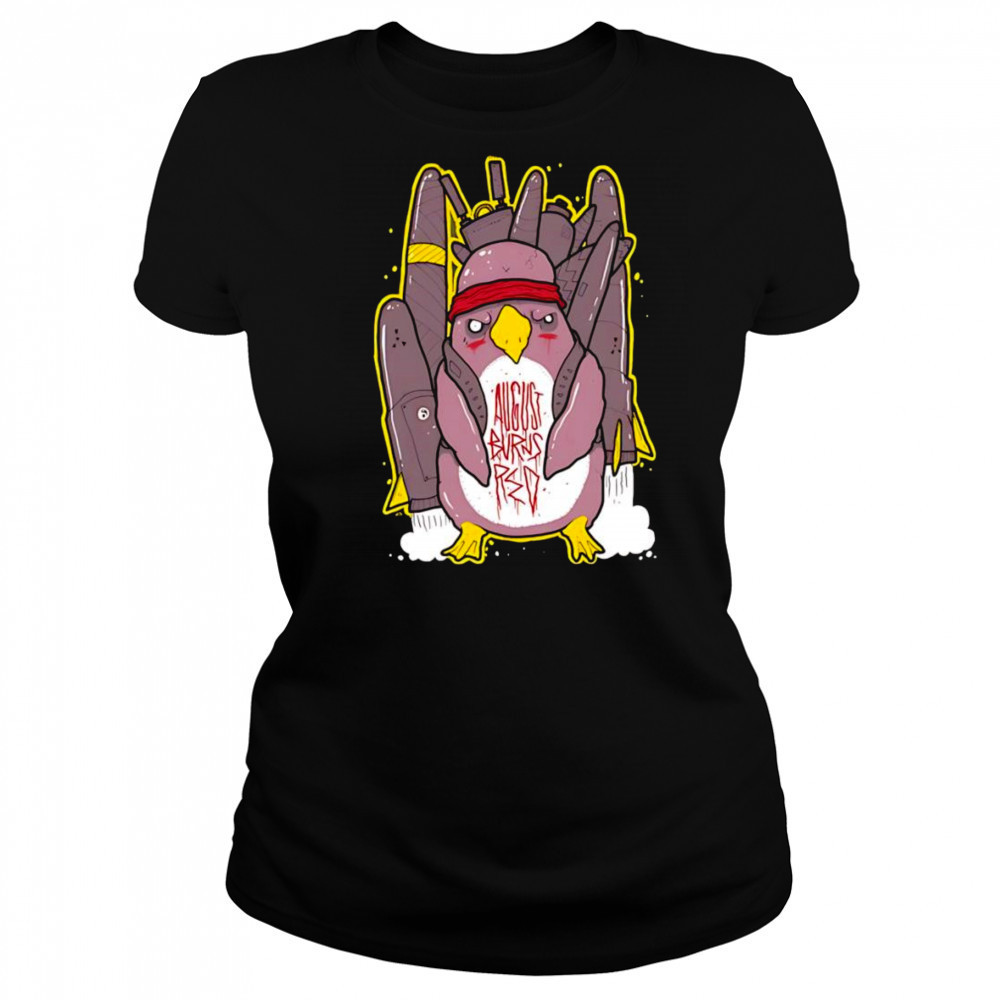 August Burns Red Throwback Penguin Bomb shirt Women's T-shirt