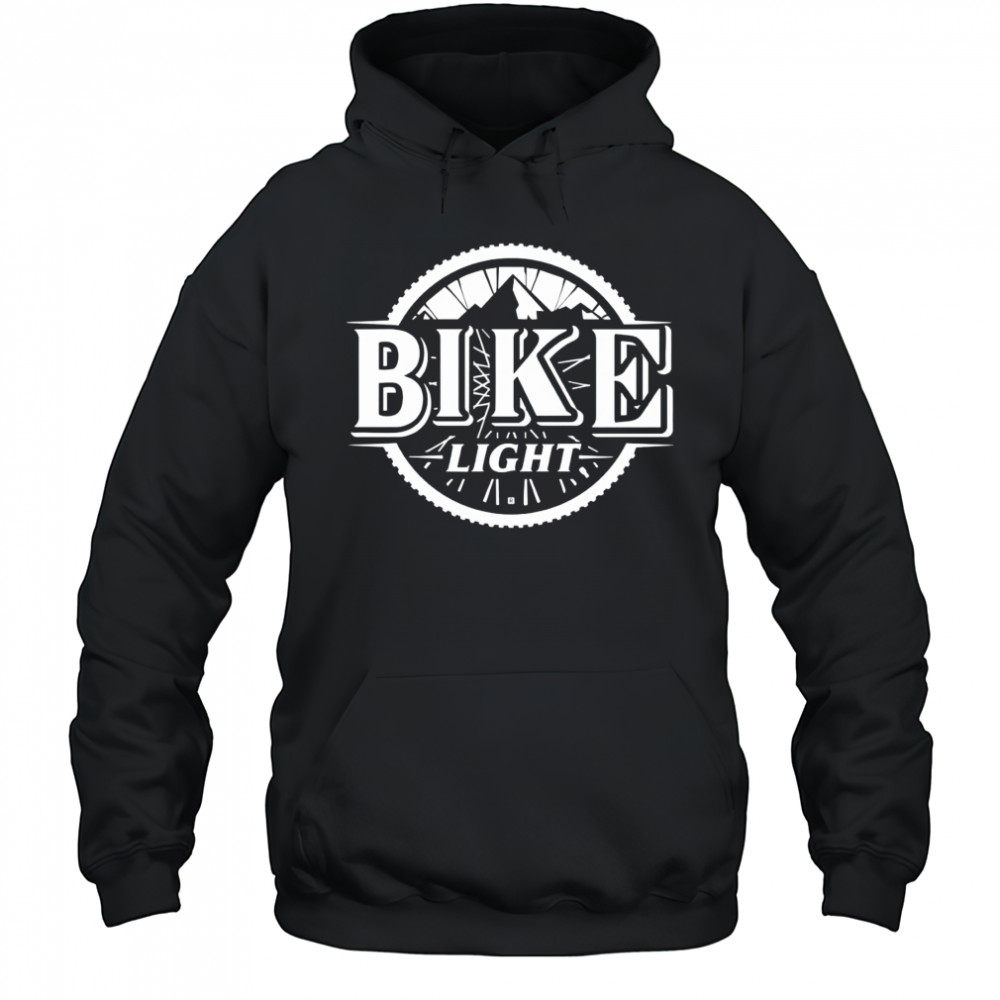 Bike light shirt Hoodie