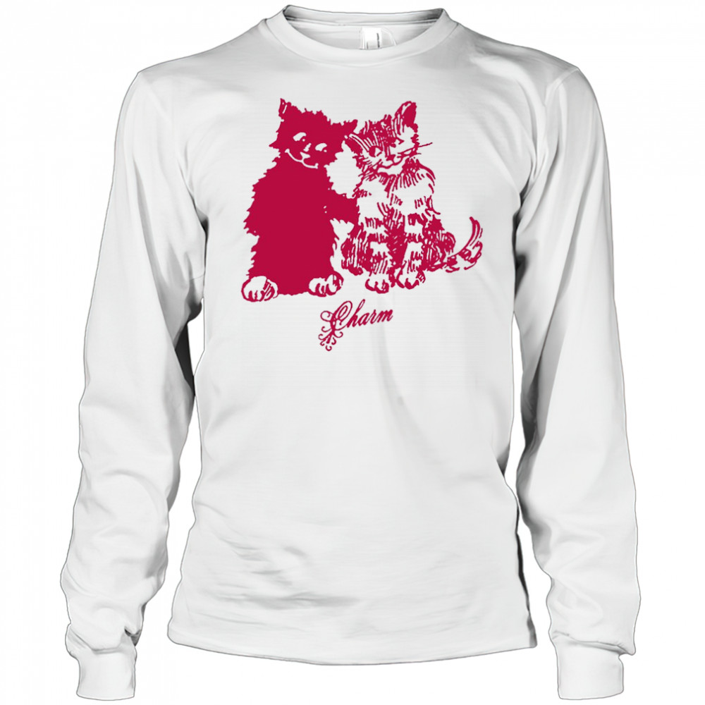 Clairo Charm Merch Charm Friends T-Shirt Long Sleeved