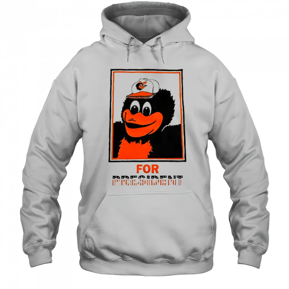 Dan Deacon Orioles National For President T-Shirt Hoodie