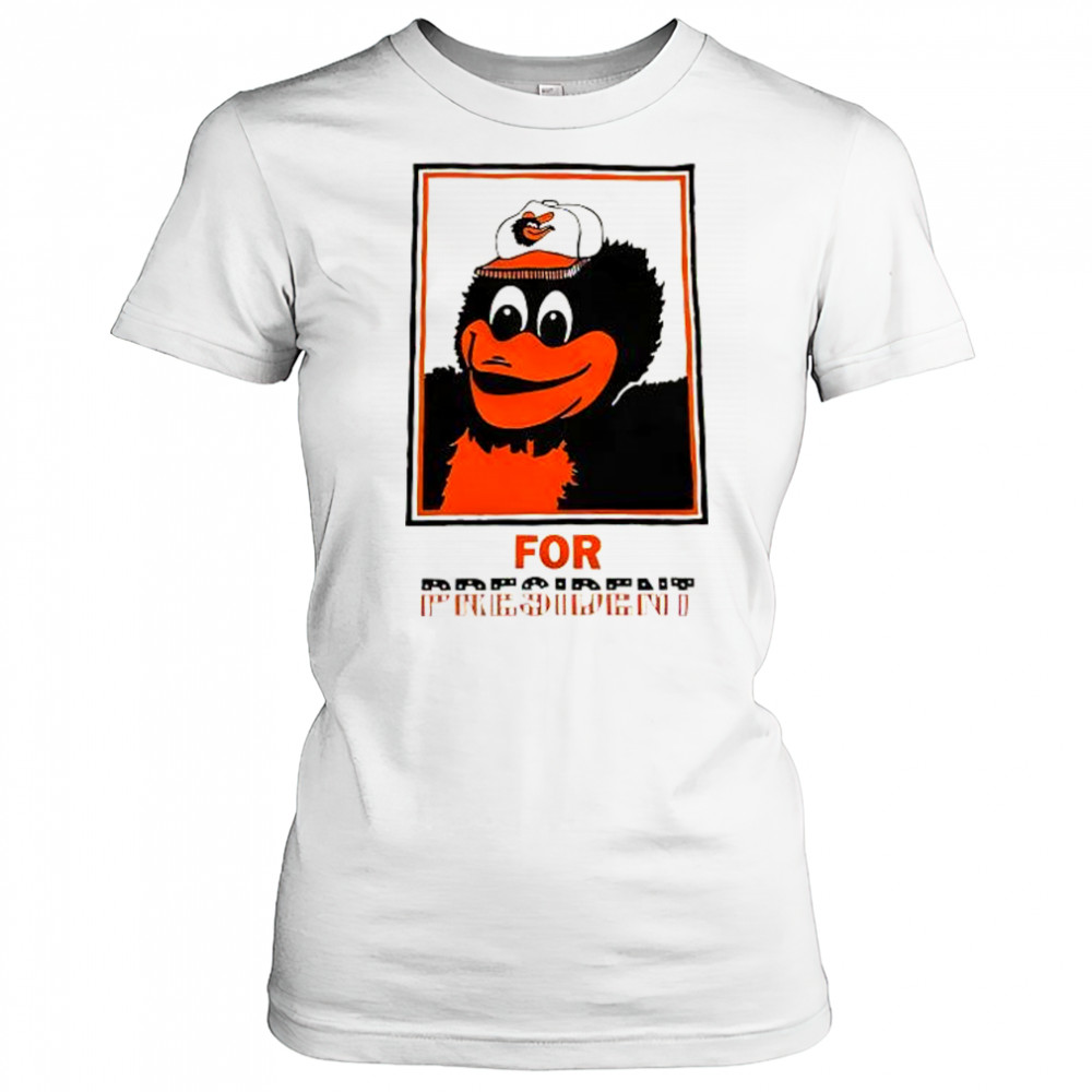 Dan Deacon Orioles National For President T-Shirt Women's T-shirt
