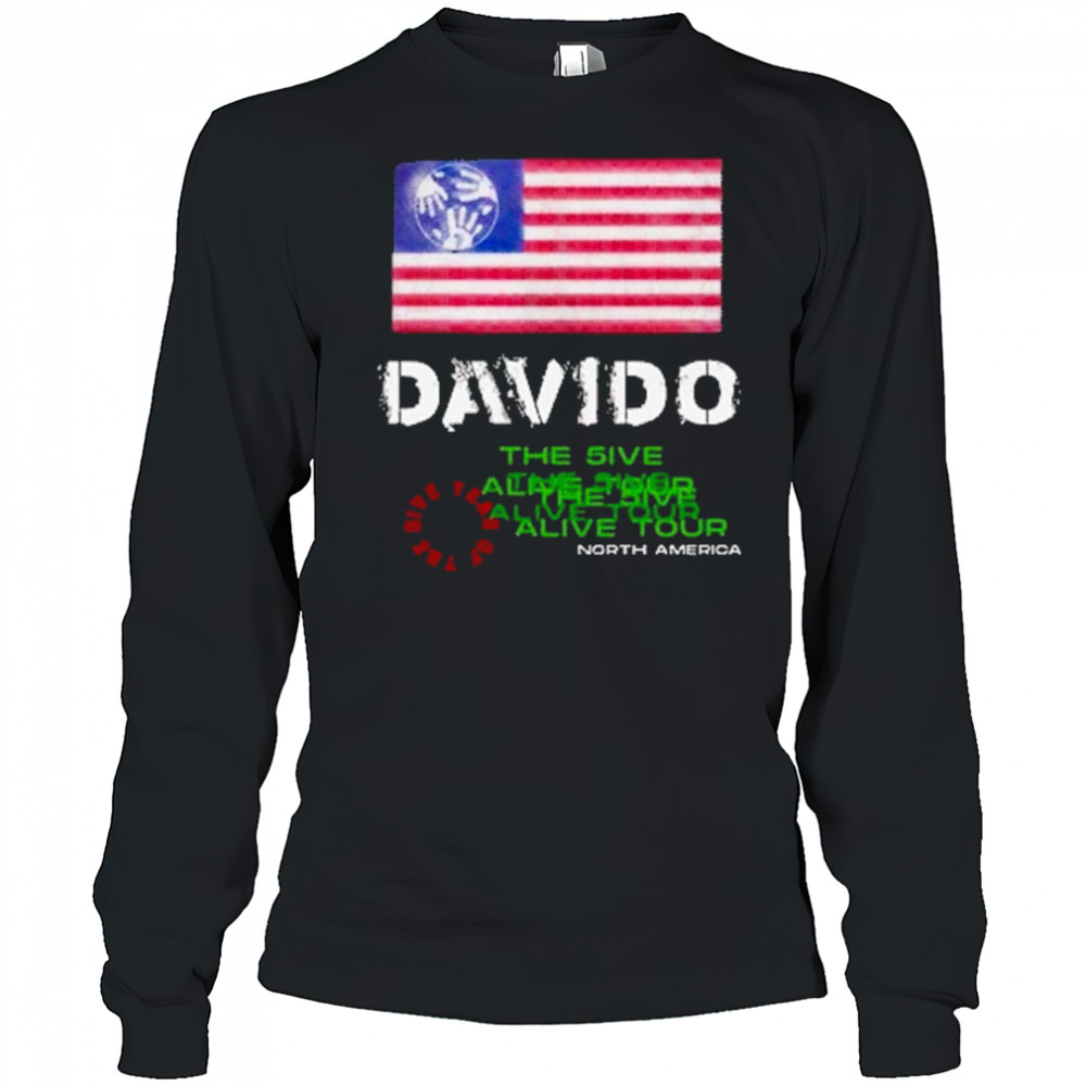 Davido Northamerica T-Shirt Long Sleeved