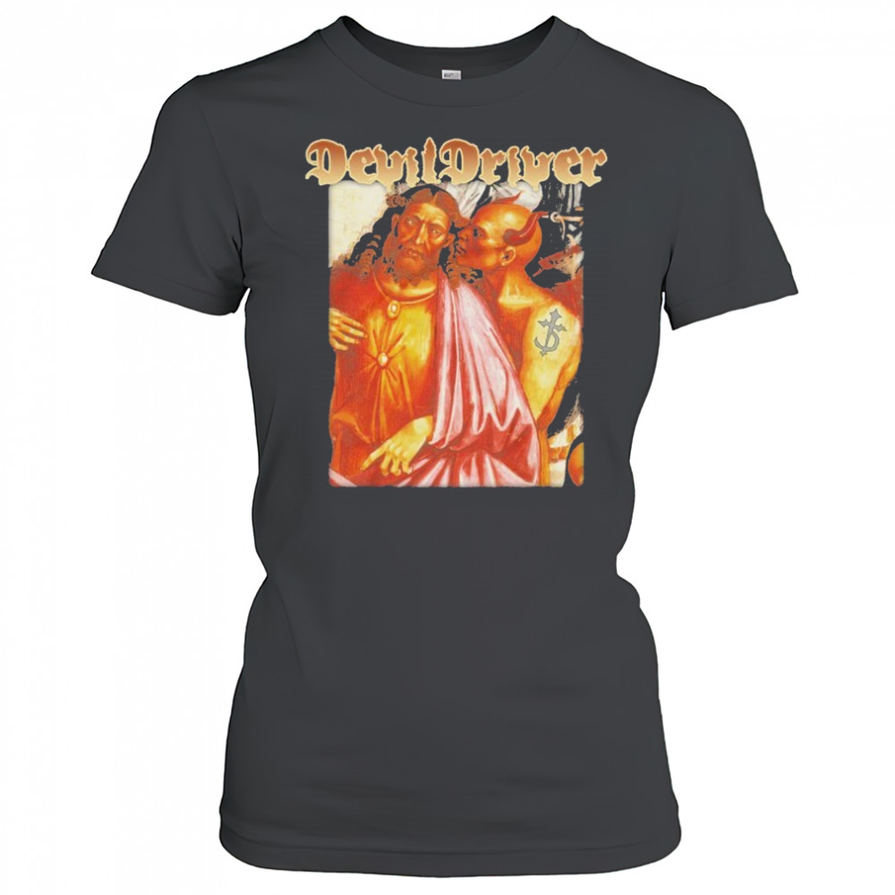 DevilDriver Care Less Jesus T-shirt Women's T-shirt