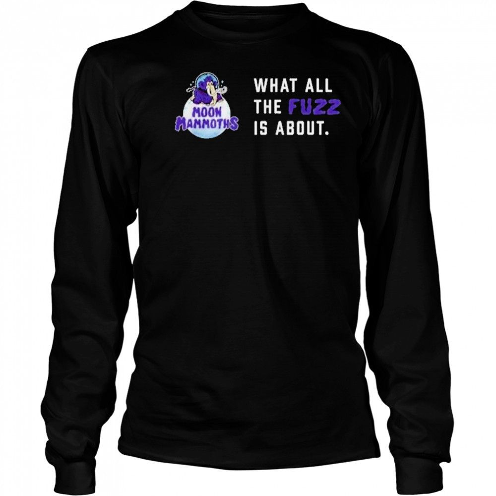 Erie Seawolves Ea Fuzz Moon Mammoths T-Shirt Long Sleeved