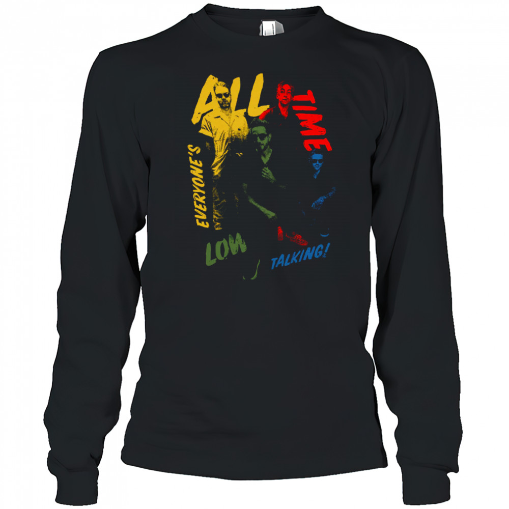 Everyone’s Talking Photo T-Shirt Long Sleeved