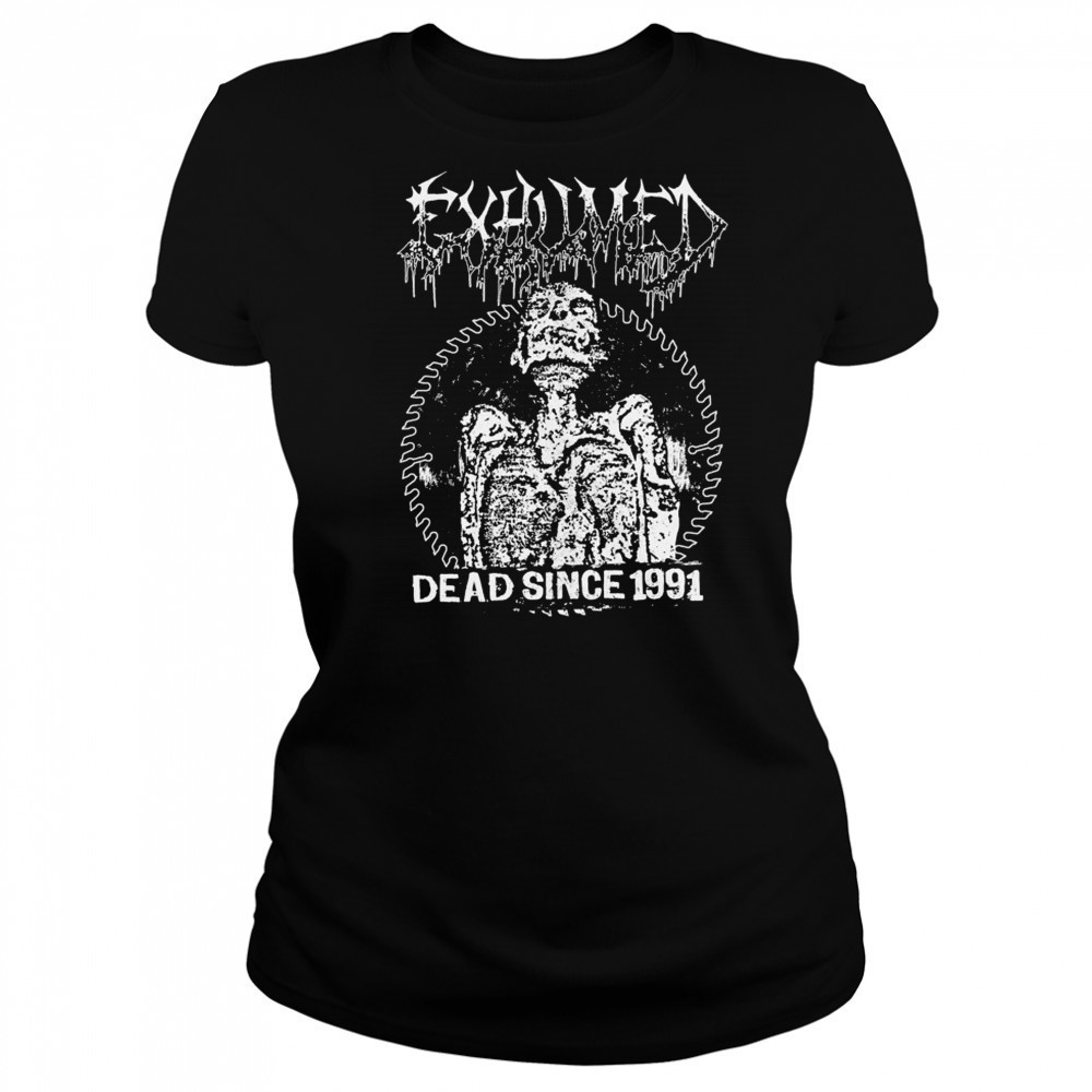 Exhumed Dead Since 1991 Skeleton T-shirt Women's T-shirt