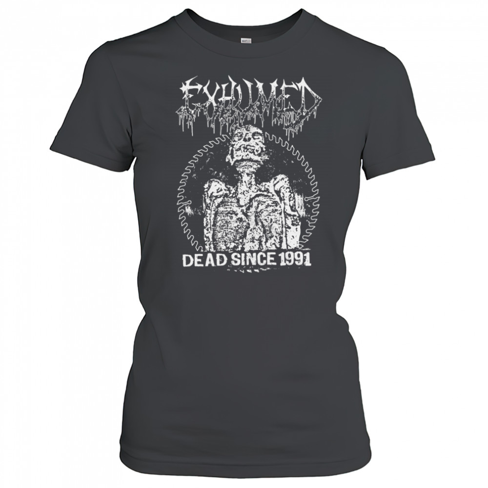 Exhumed Dead Since 1991 Skeleton T-shirt Women's T-shirt
