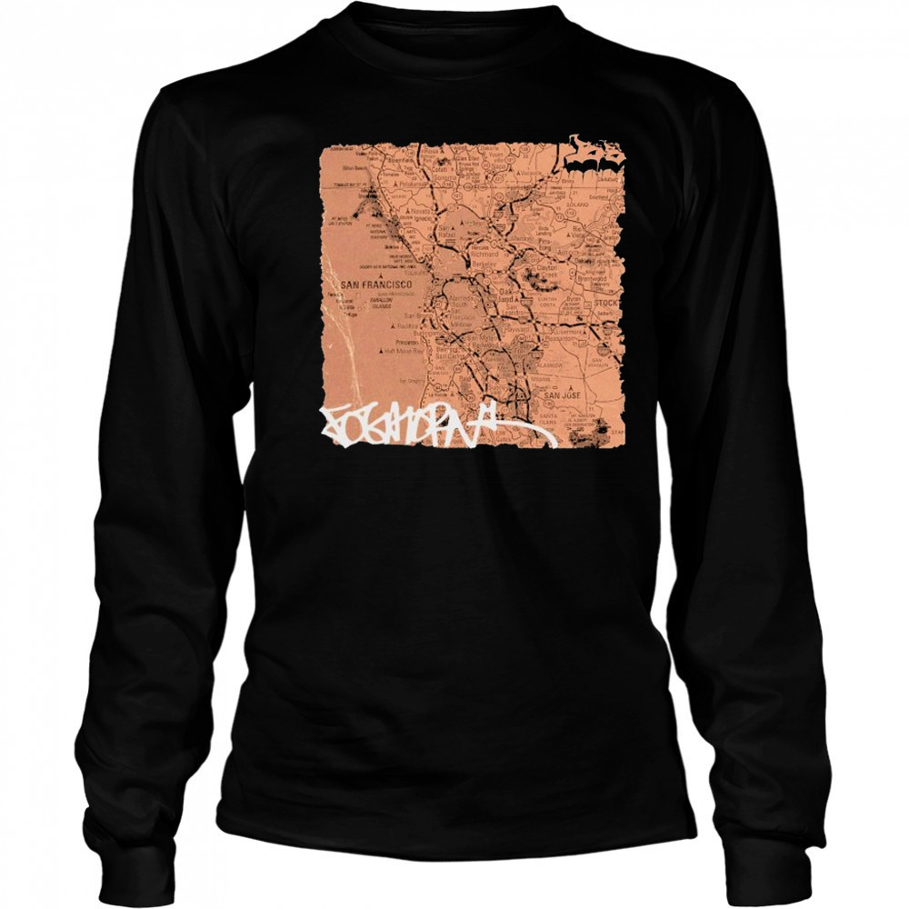Foghorn RBS Map T-shirt Long Sleeved