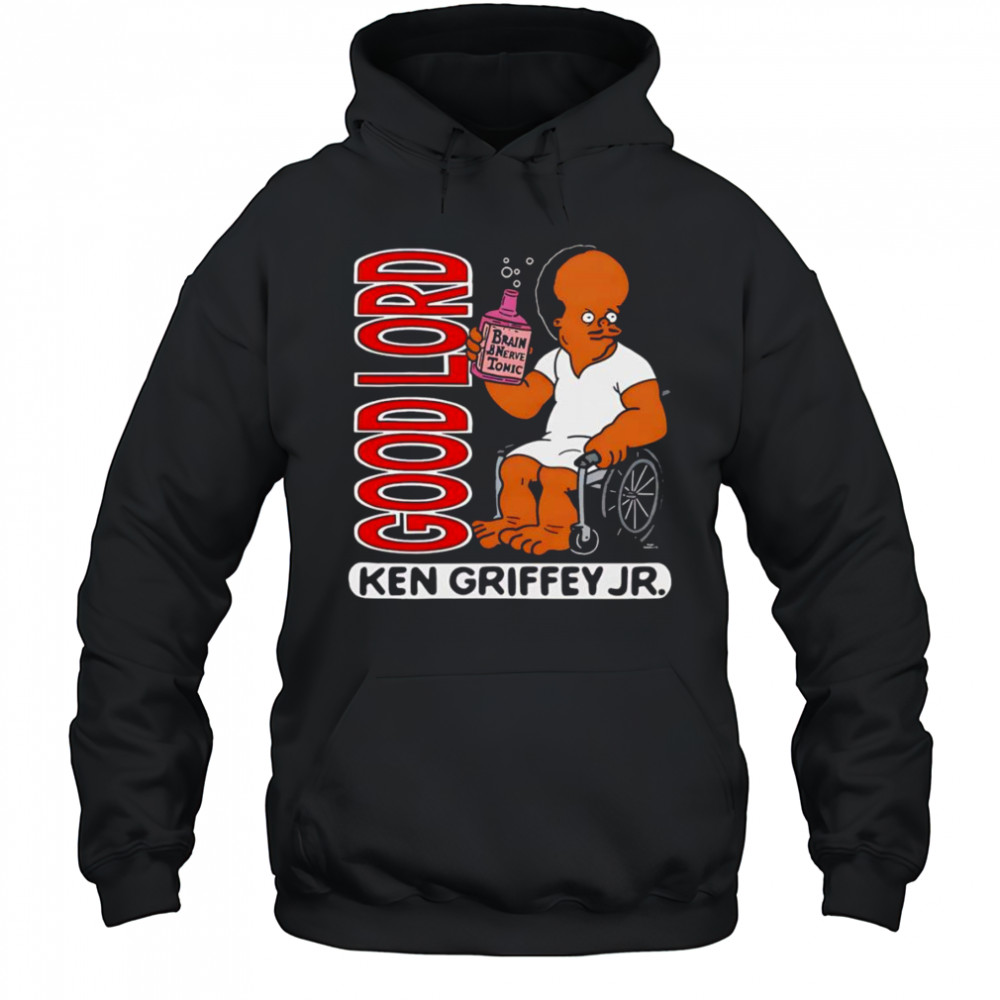 Ken Griffey Jr Good Lord cartoon shirt Hoodie