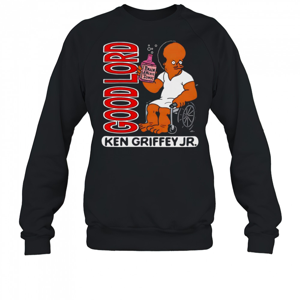 Ken Griffey Jr Good Lord cartoon shirt Sweatshirt