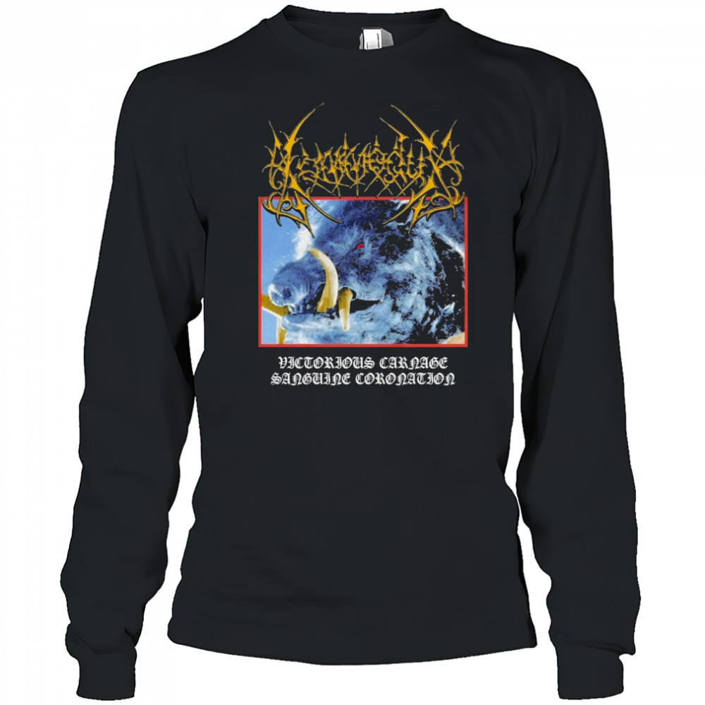 Kommodus Victorious Carriage Sanghane Cororajajor Razorback T-shirt Long Sleeved