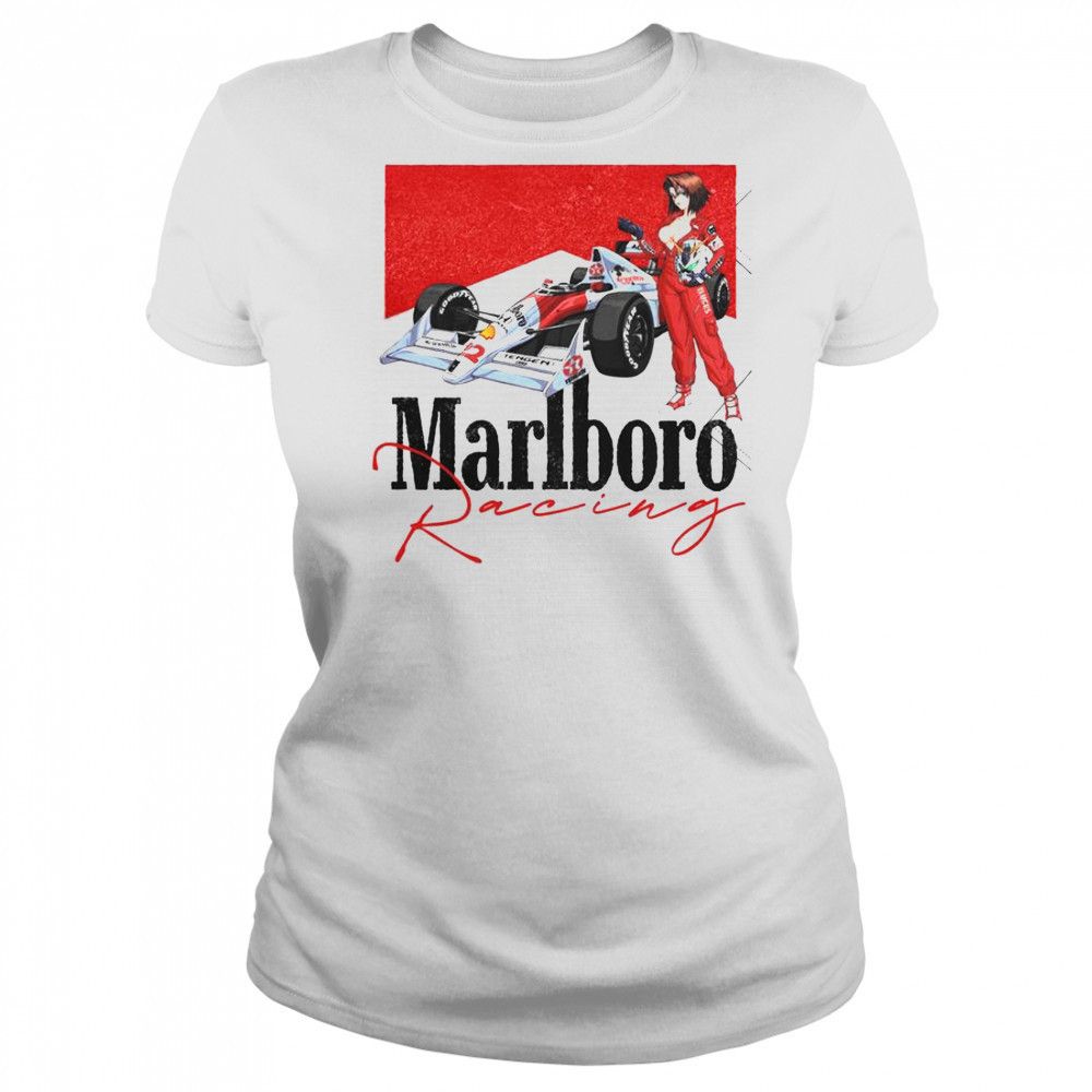 Marlboro Racing F1 MRLB-02 Racing Anime T-Shirt Women's T-shirt
