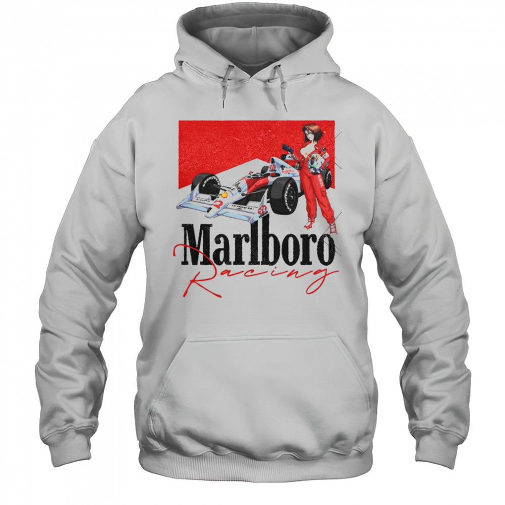 Marlboro Racing F1 MRLB-02 Racing Anime T-Shirt Hoodie