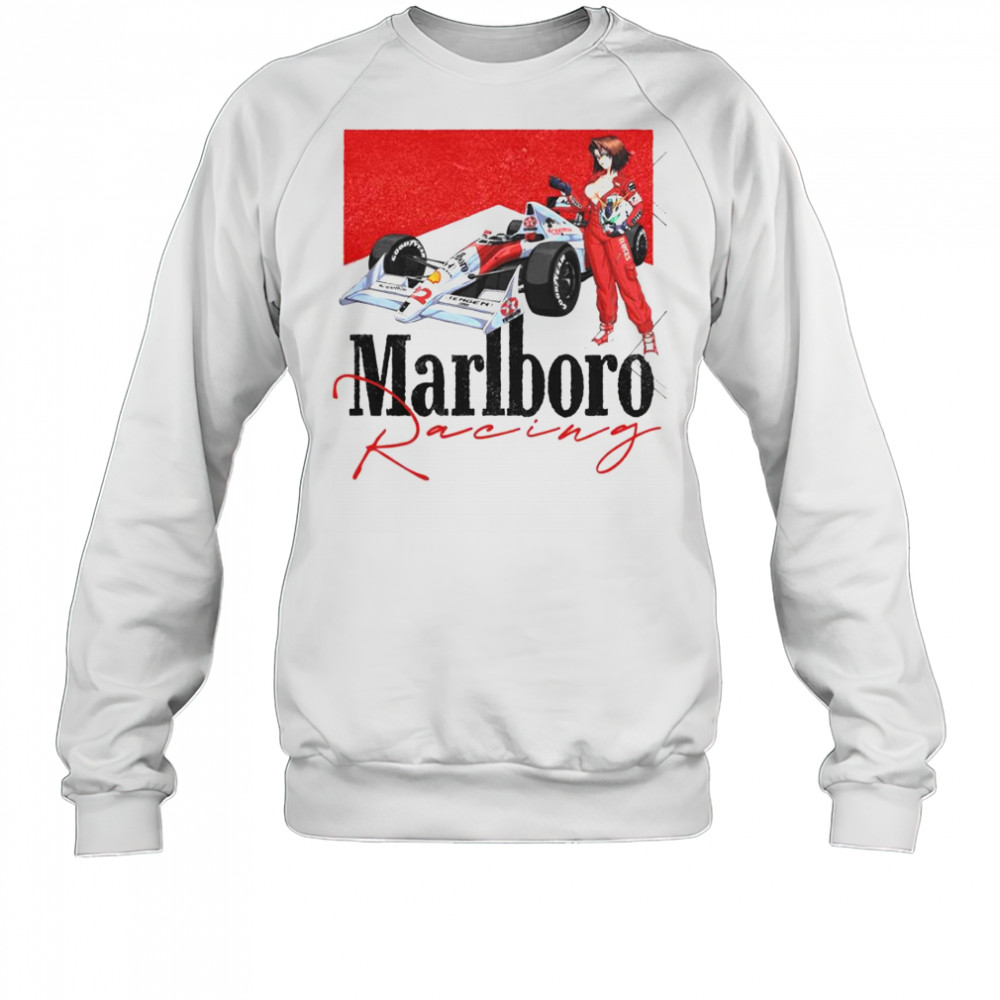 Marlboro Racing F1 MRLB-02 Racing Anime T-Shirt Sweatshirt