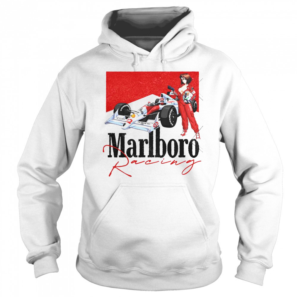 Marlboro Racing F1 MRLB-02 Racing Anime T-Shirt Sweatshirt