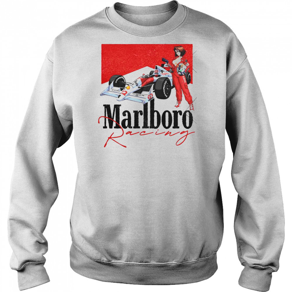 Marlboro Racing F1 MRLB-02 Racing Anime T-Shirt Hoodie