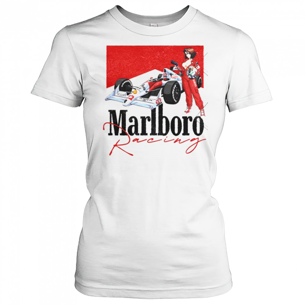 Marlboro Racing F1 MRLB-02 Racing Anime T-Shirt Women's T-shirt