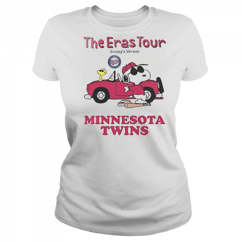 Minnesota Twins The Eras Tour Snoopy T-Shirt Women's T-shirt