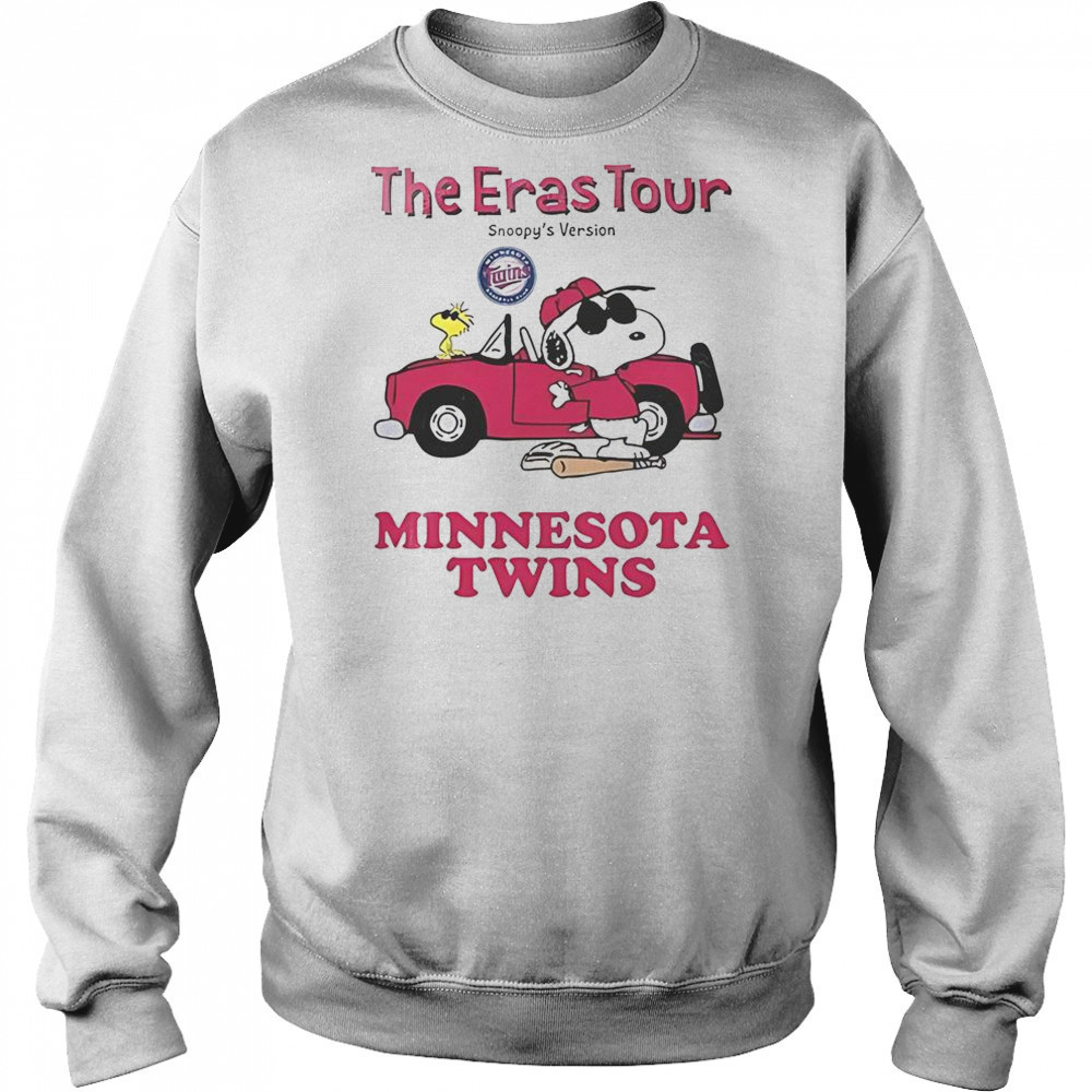 Minnesota Twins The Eras Tour Snoopy T-Shirt Hoodie