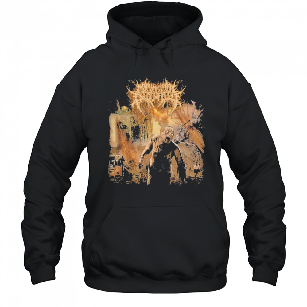 Monumental Discharge Cesspit Earth T-shirt Hoodie